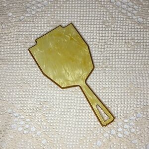 Vintage DuPont Pyralin Celluloid Vanity Handheld Mirror